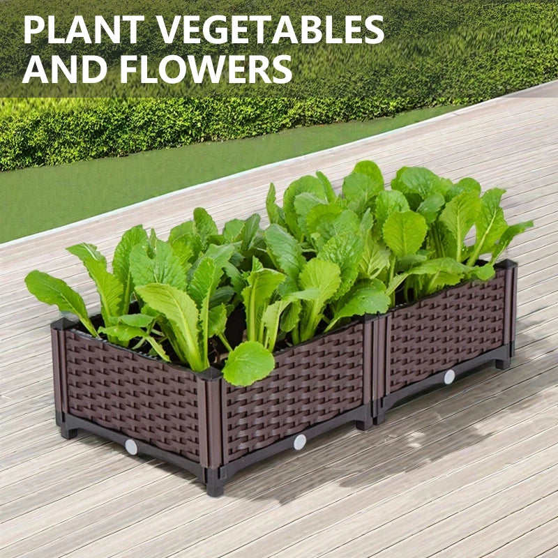 Hign Concerned Durable Outdoor Garden Bed Planter Gardeners