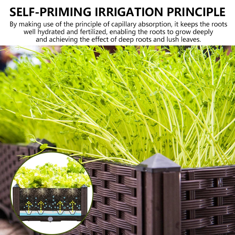 Hign Concerned Durable Outdoor Garden Bed Planter Gardeners