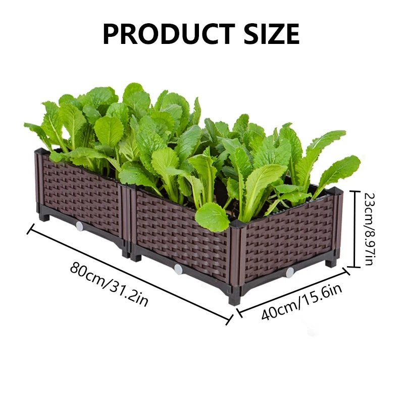 Hign Concerned Durable Outdoor Garden Bed Planter Gardeners