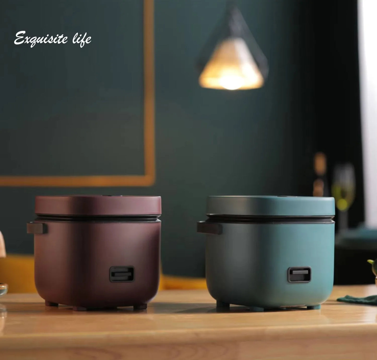 BALASHOV Mini Rice Cooker 1.2L For 1 2 People Nonstick