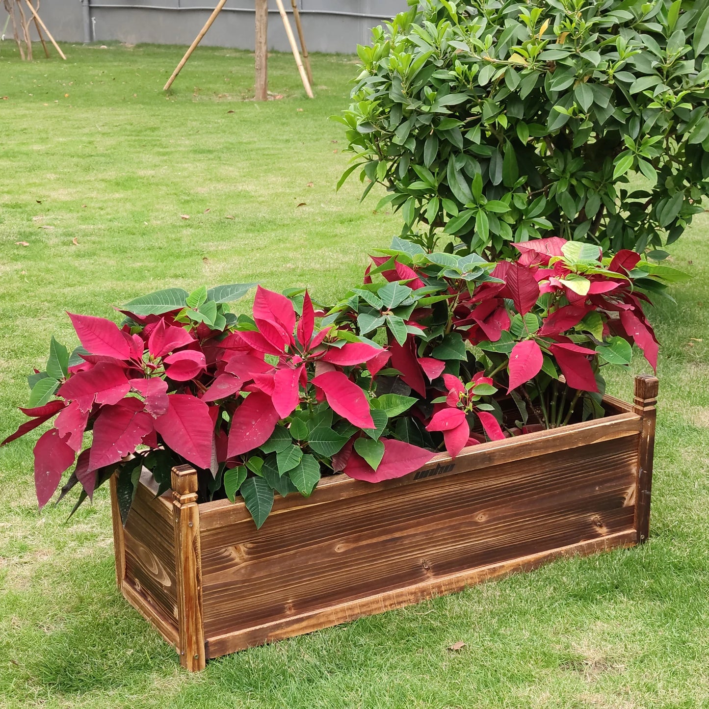 Finishing Raised Wood Garden Bed Planter Window Box