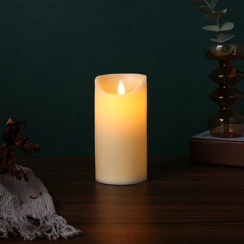 Flameless LED Candle With Remote Control By Color For Bar
