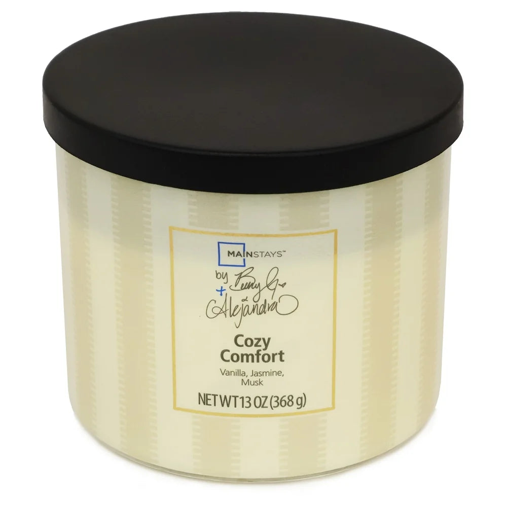 XMSJ Aromatic 3 Wick Candle Cozy Comfort Gift Idea Set