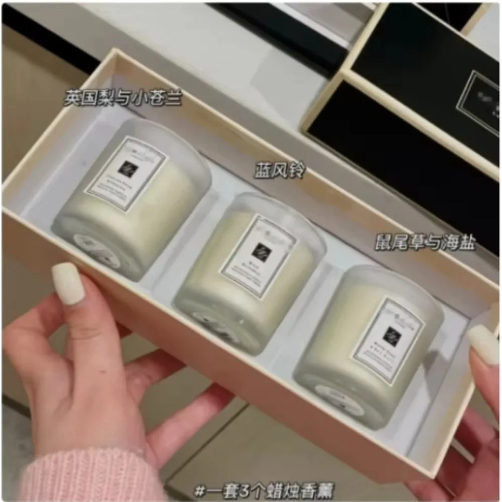 Choice Aromatherapy Candle Set Three Piece Smokeless Gift