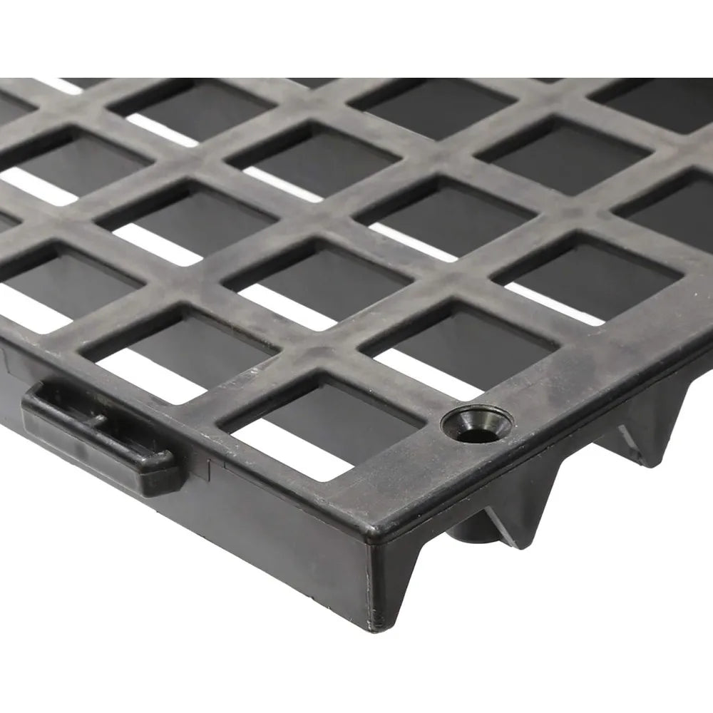 XMSJ Greenhouse Bench Top Panel 2x4 Weatherproof Black Pack5
