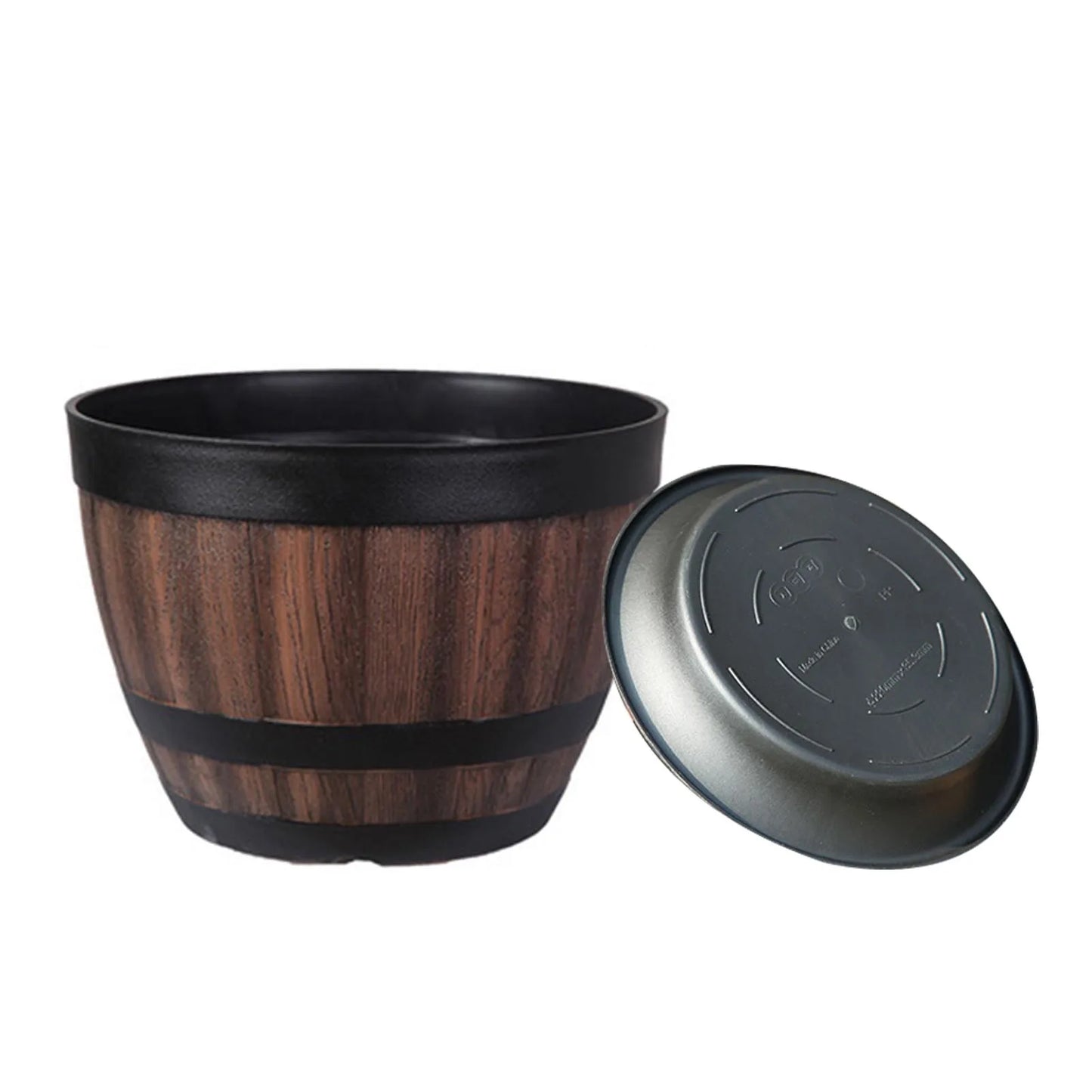 Choice Whiskey Barrel Planter Large Capacity Garden