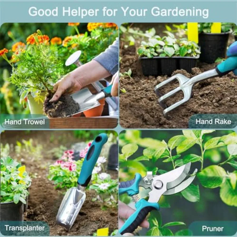 Kynup 7Piece Garden Tools Gardeners Rustproof Alloy