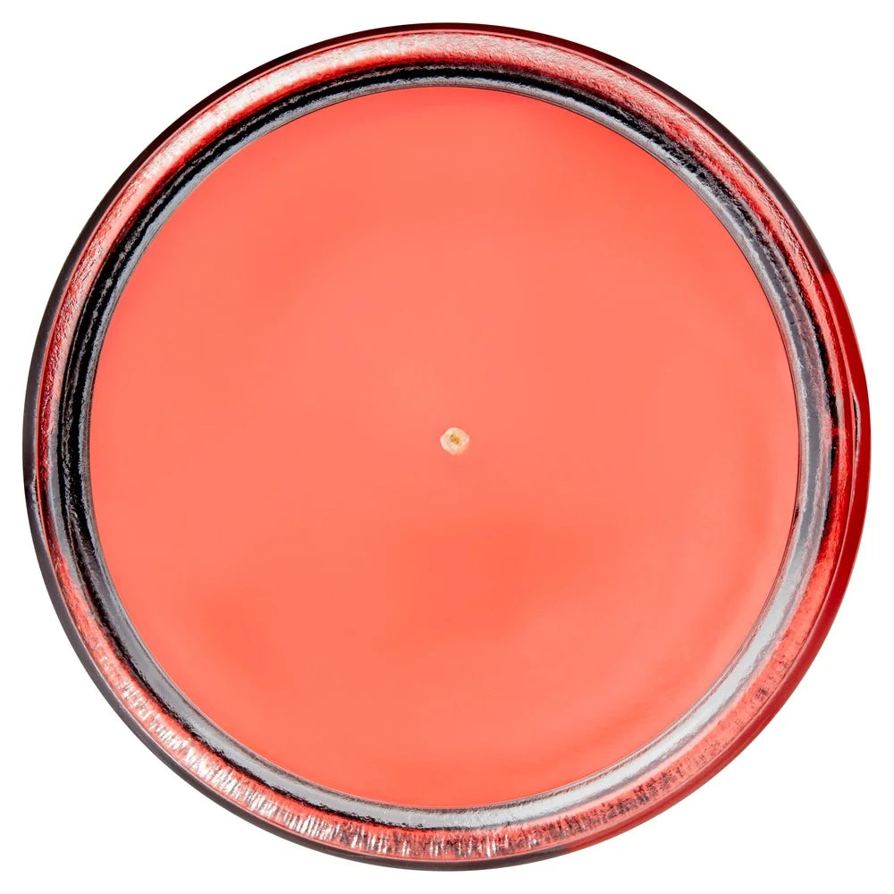 XMSJ Cranberry Mandarin Scented Glass Jar Candle Gift