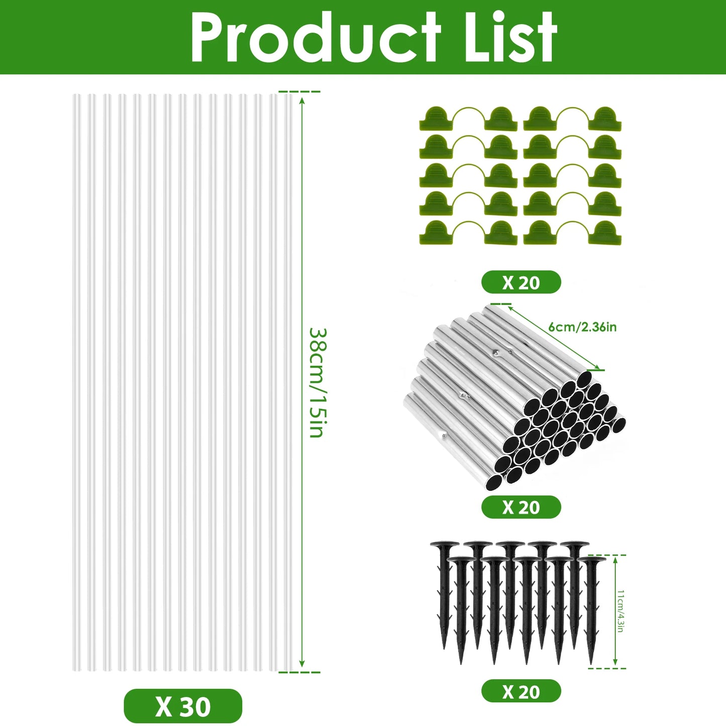Choice Greenhouse Hoop Netting Kit For Gardeners Durable