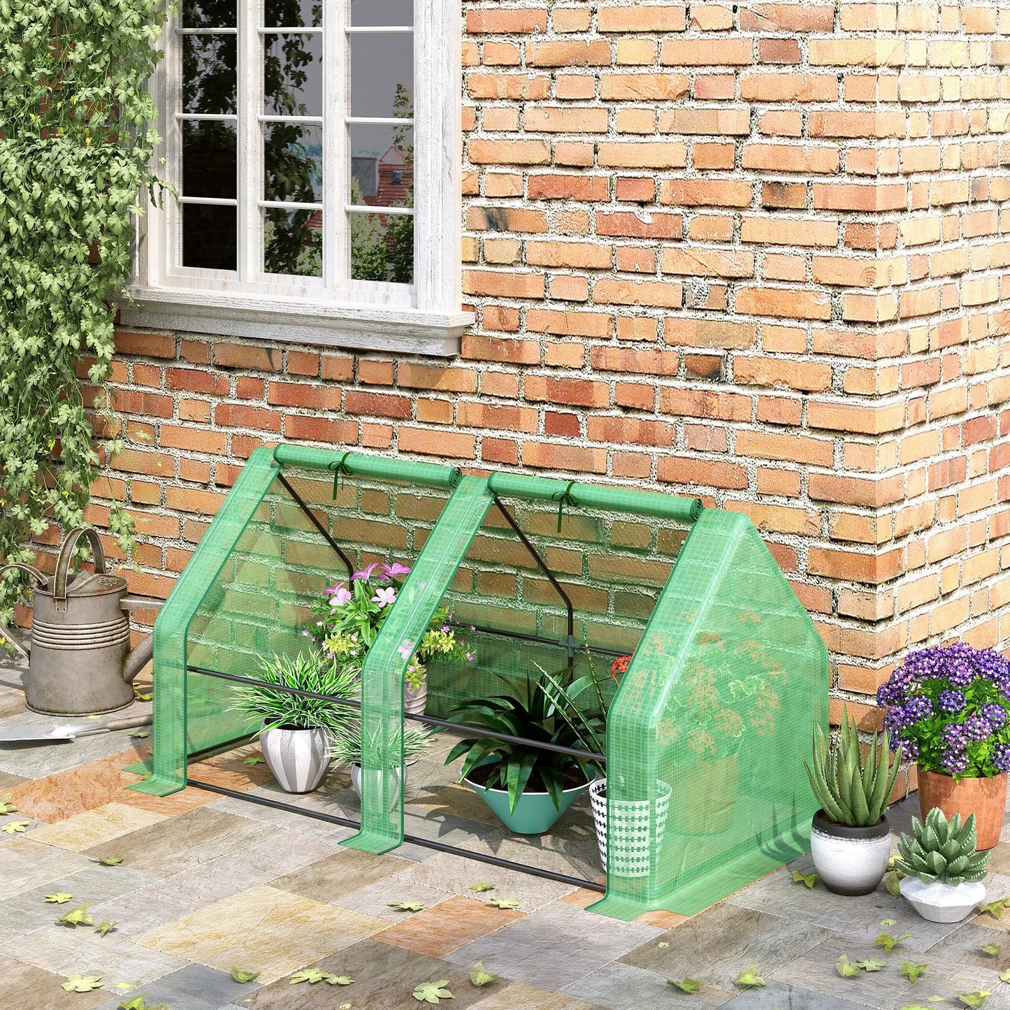Outsunny Greenhouse Tunnel For Garden Plants And Flowers