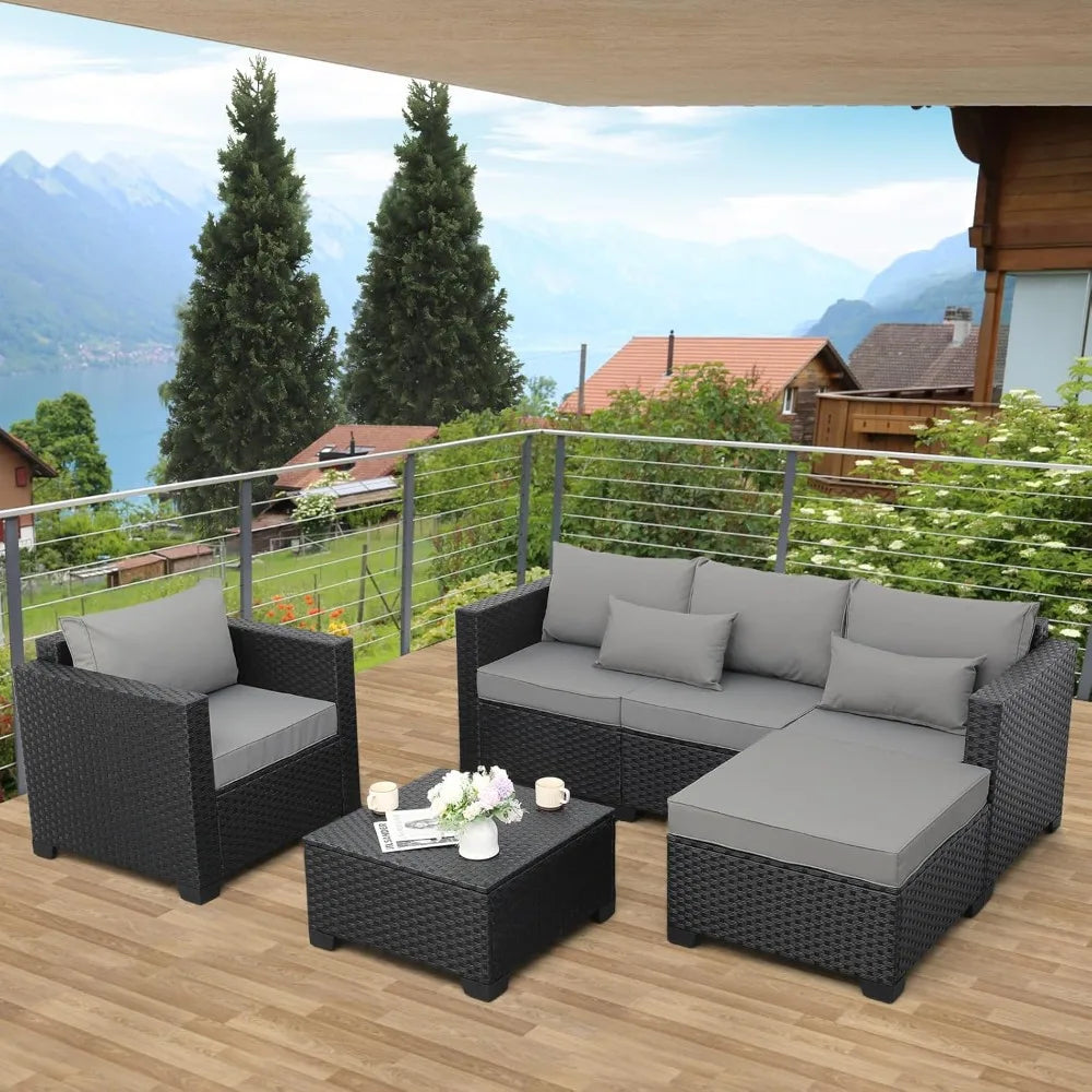 General Use Outdoor Garden Furniture Set 4 Piece Patio