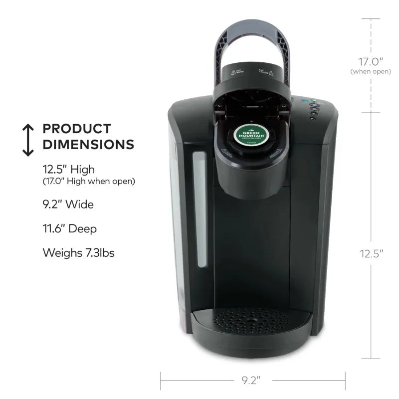 Keurig K Select Home Coffee Maker Black Strength Control