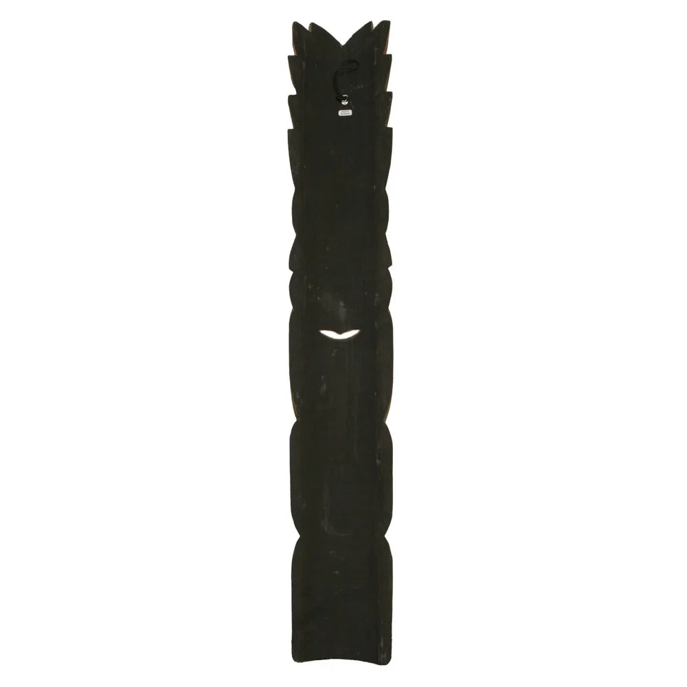 XMSJH 40 Inch Tiki Mask Statue Backyard Weatherproof Decor