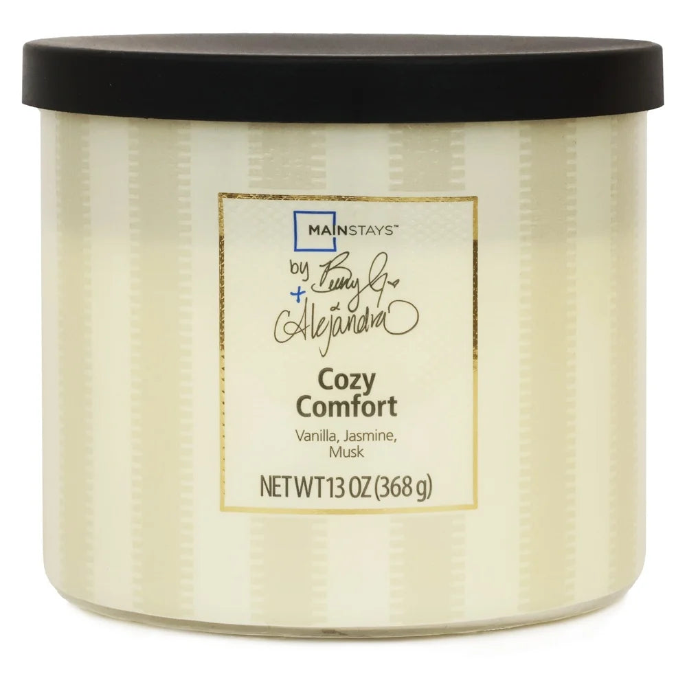 XMSJ Aromatic 3 Wick Candle Cozy Comfort Gift Idea Set