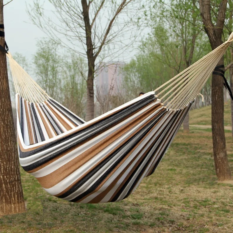 Choice Canvas Hammock Outdoor Camping Swing Courtyard