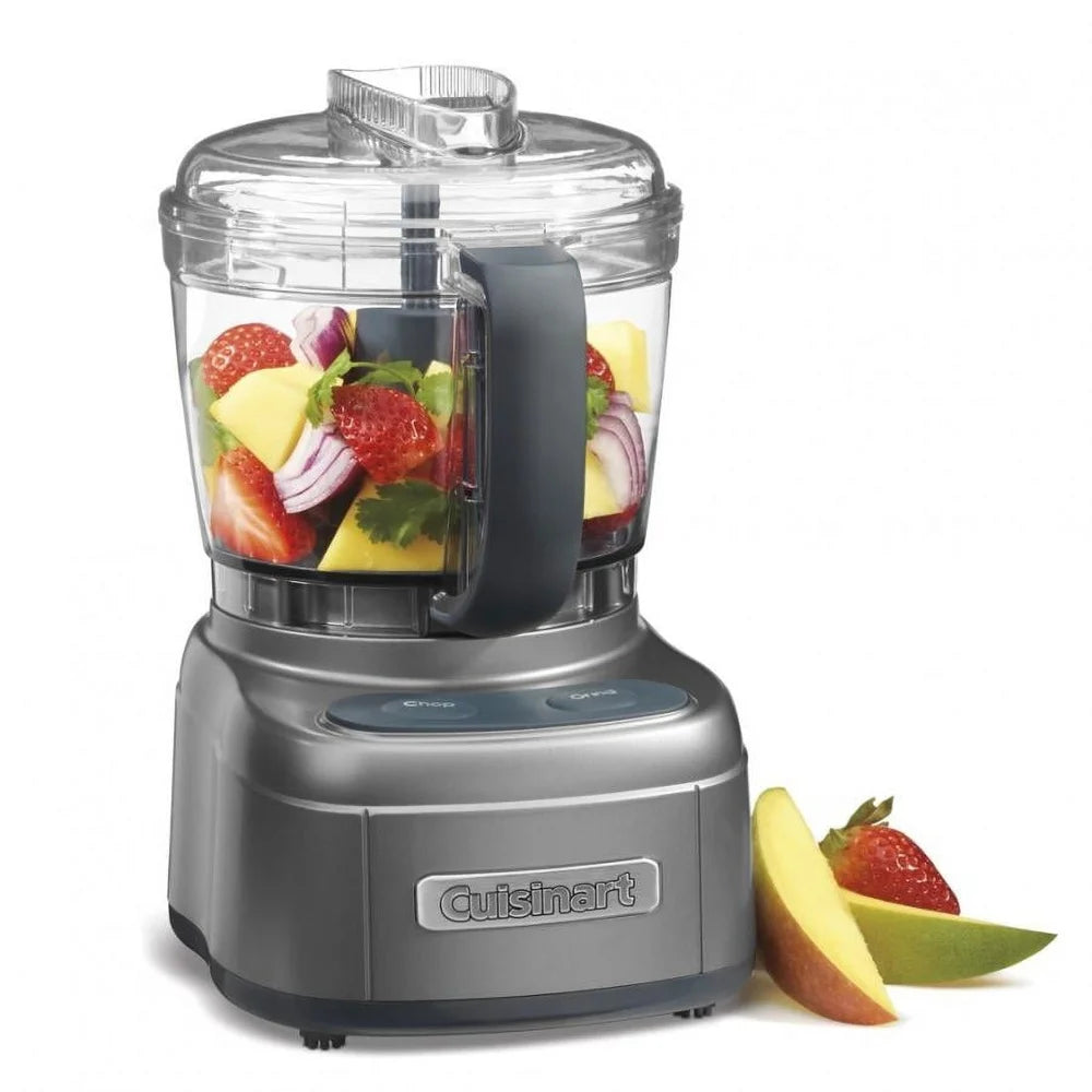 XMSJ 4 Cup Food Processor With SmartPower Blade Auto Reverse