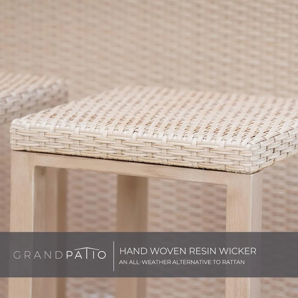 Patio Tiki Bar Set MKDKH With Ceramic Top And Canopy