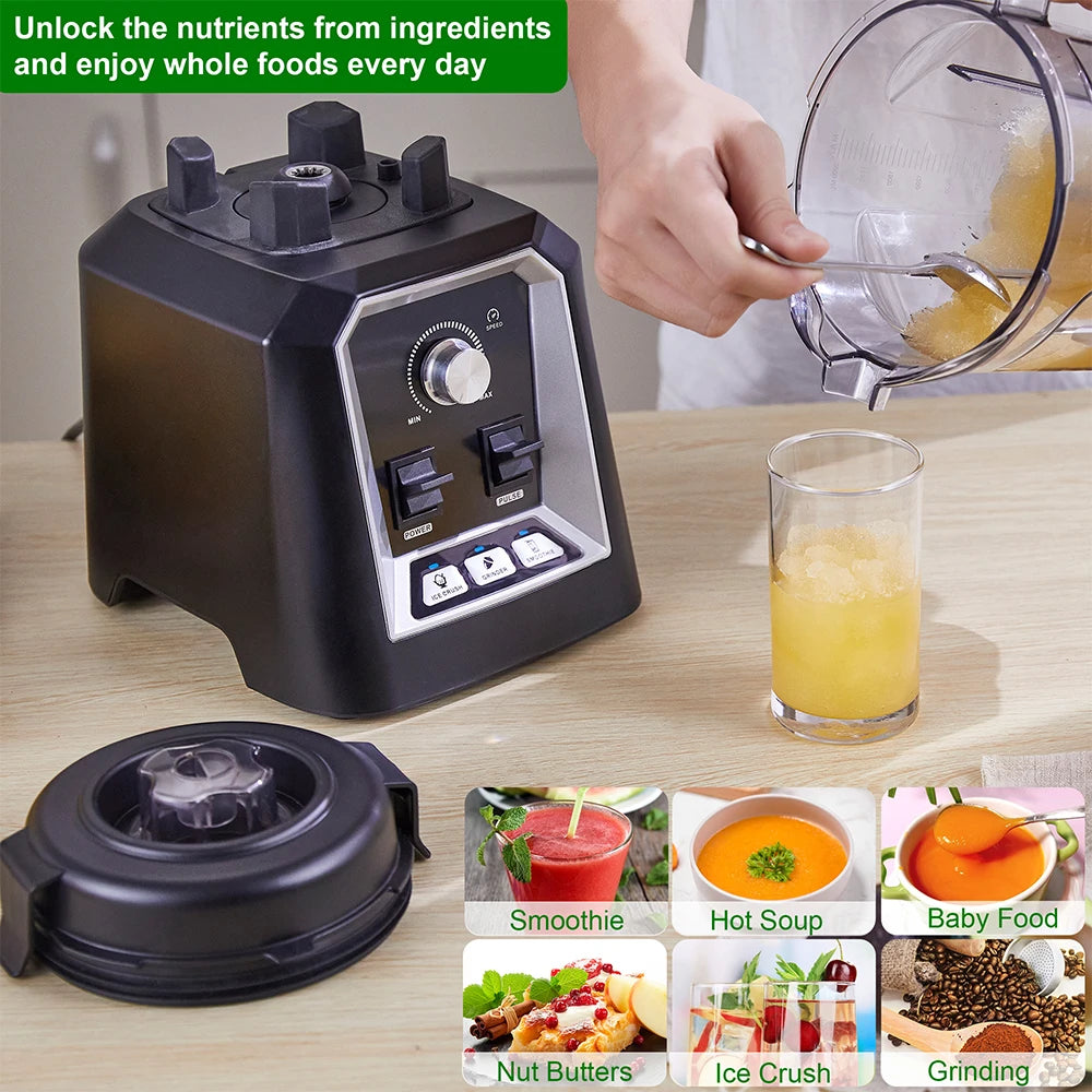 Biolomix Smoothie Blender Auto Program BPA Free 2L Home