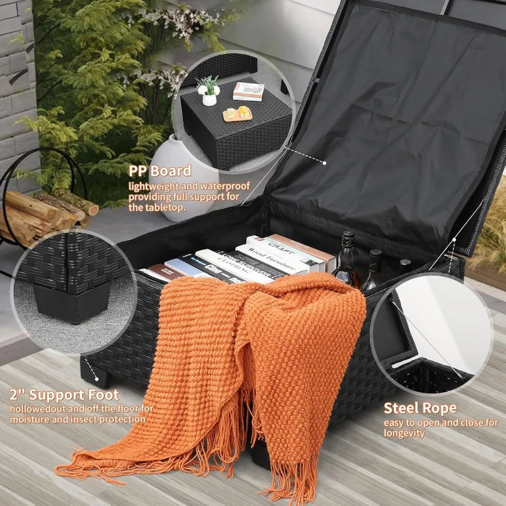 General Use Outdoor Garden Furniture Set 4 Piece Patio
