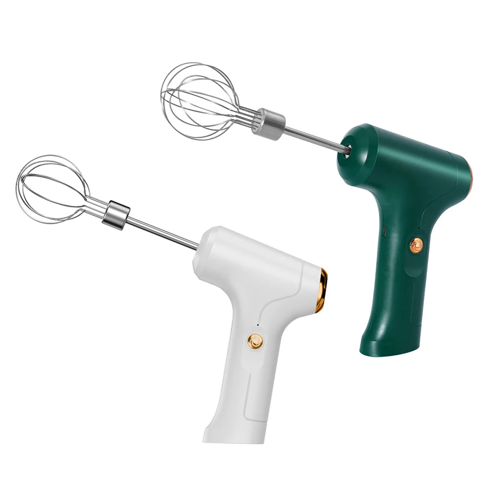 APWIKOGER USB Handheld Mixer OneTouch Speed Control Kitchen