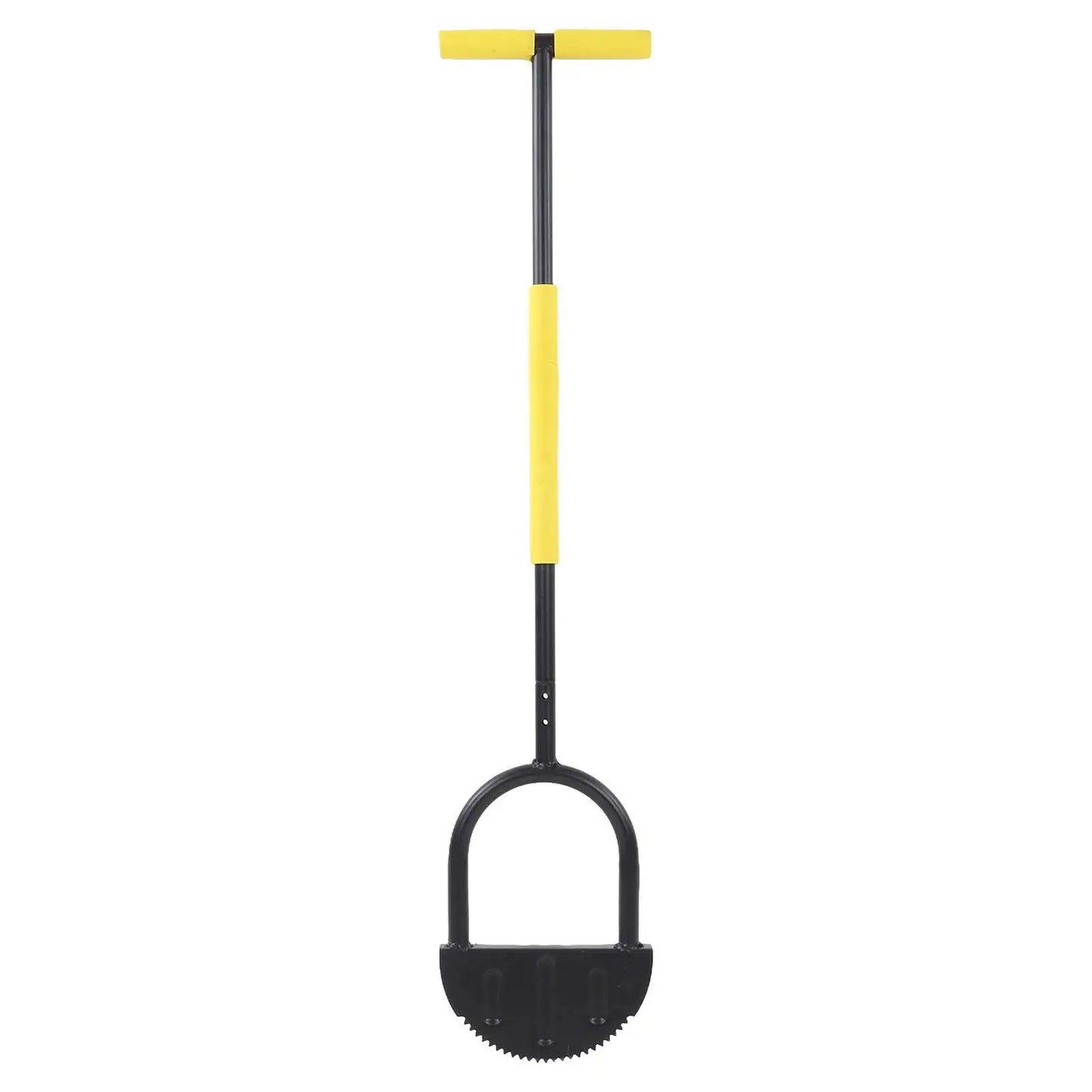 Half Moon Lawn Edger High Hardness Simple Cleansing Carbon Steel Manual Trimming Shovel for Garden Manual Half Moon Edger