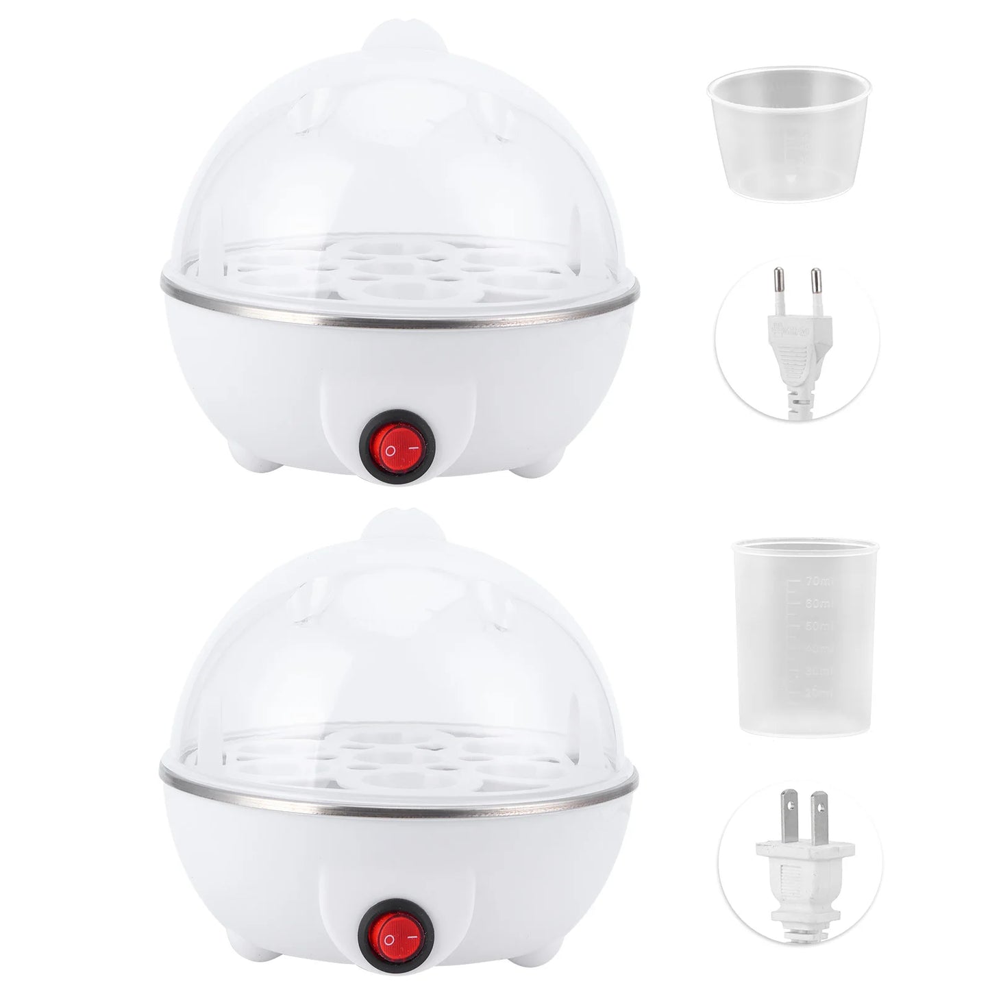 Topincn Electric Egg Boiler For Home Use Mini Steamer Cooker