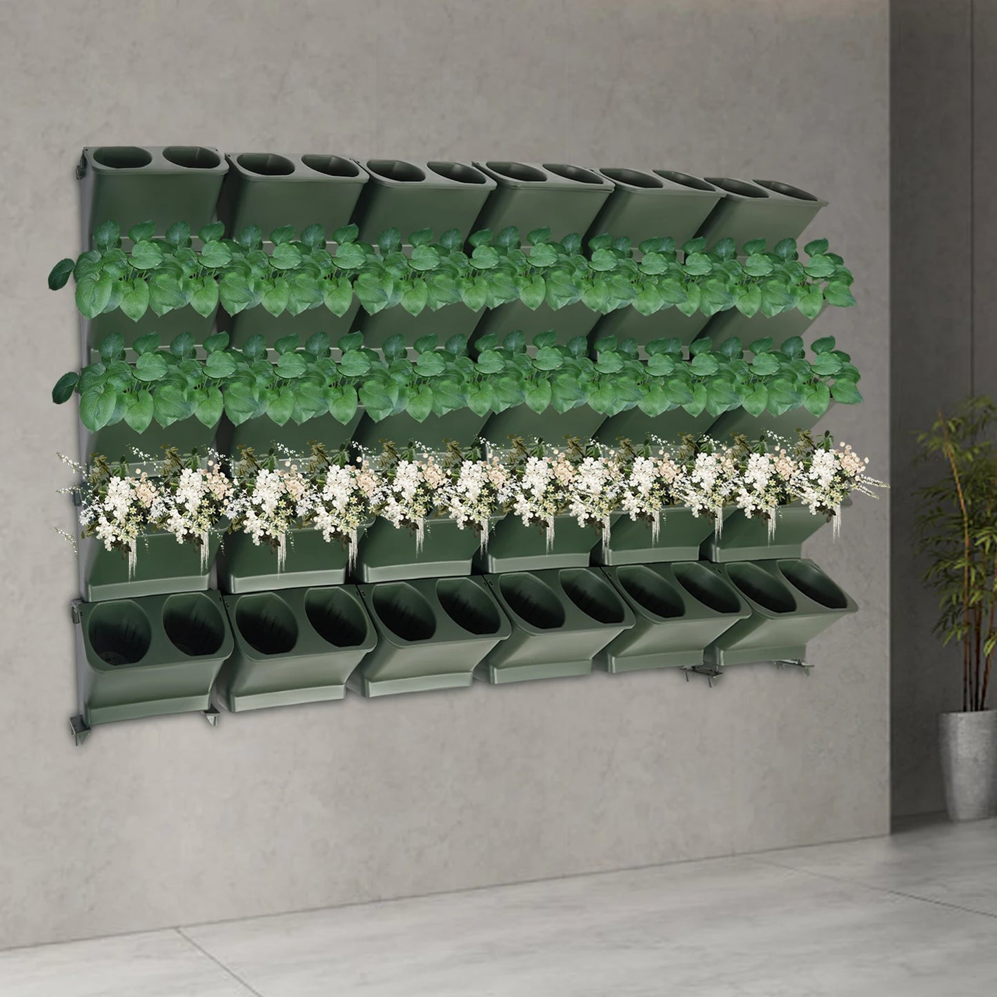 Durable Vertical Planter Drainage Holes For Home Gardens