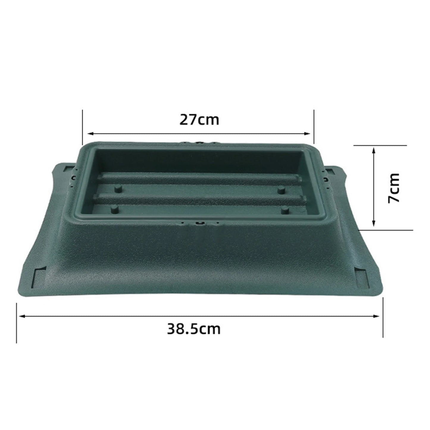 Homyl Hanging Planter For Balcony Railing Garden Window Box