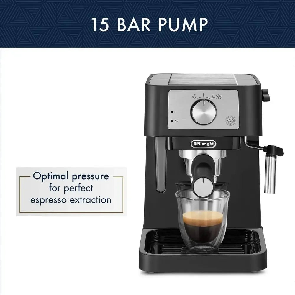 XMSJ Manual Espresso Maker 15 Bar Pump For Home Frother