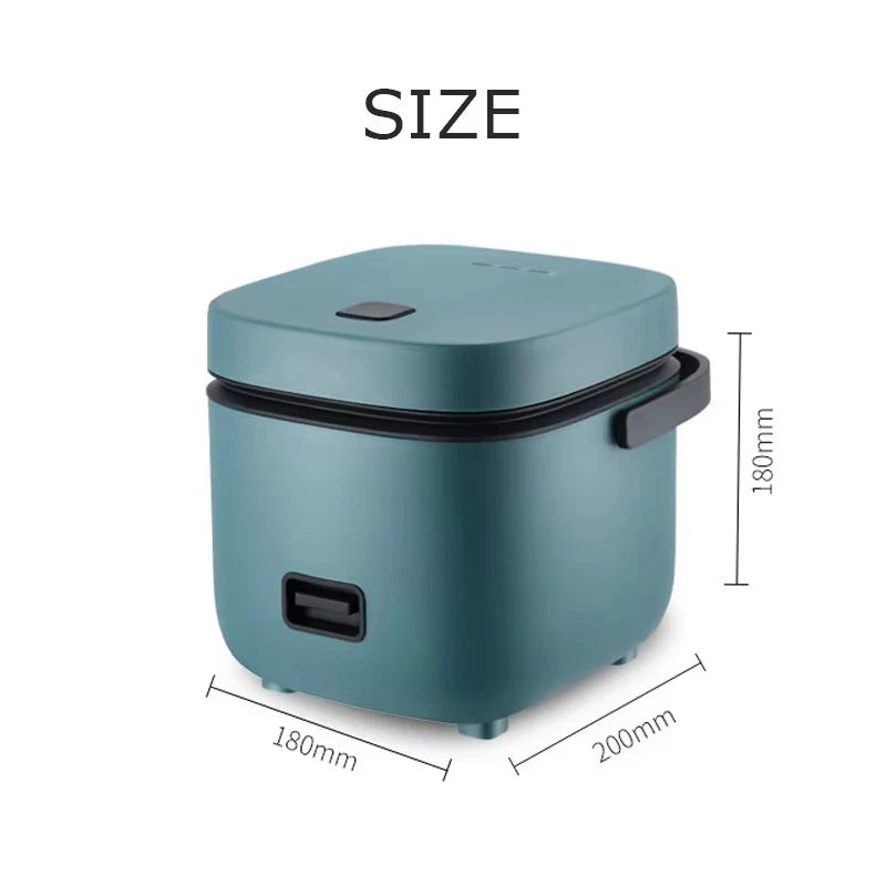 BALASHOV Mini Rice Cooker 1.2L For 1 2 People Nonstick