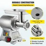 SucceBuy Electric Meat Mincer Heavy Duty Commercial Grinder