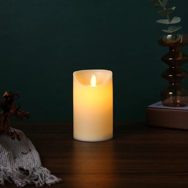 Flameless LED Candle With Remote Control By Color For Bar