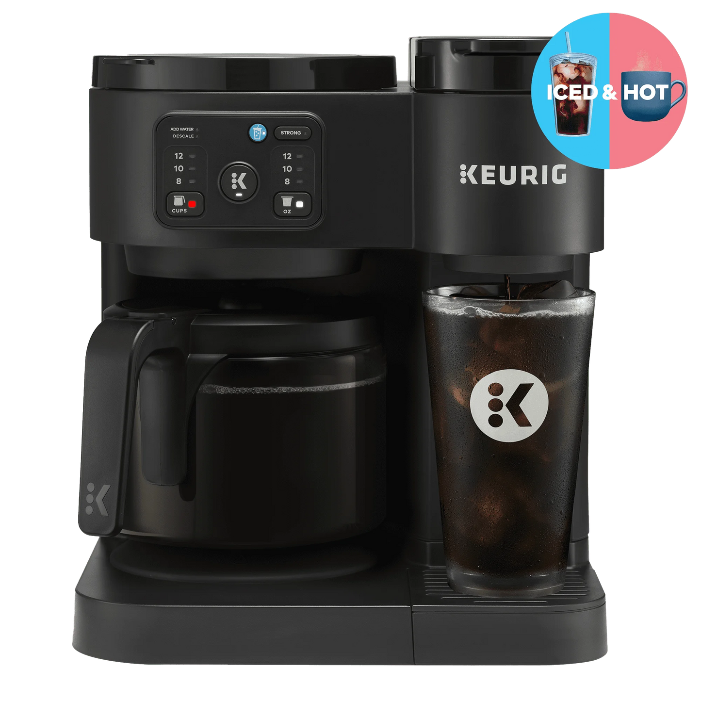 Keurig K-Duo Essentials Coffee Maker Hot Iced Carafe Home