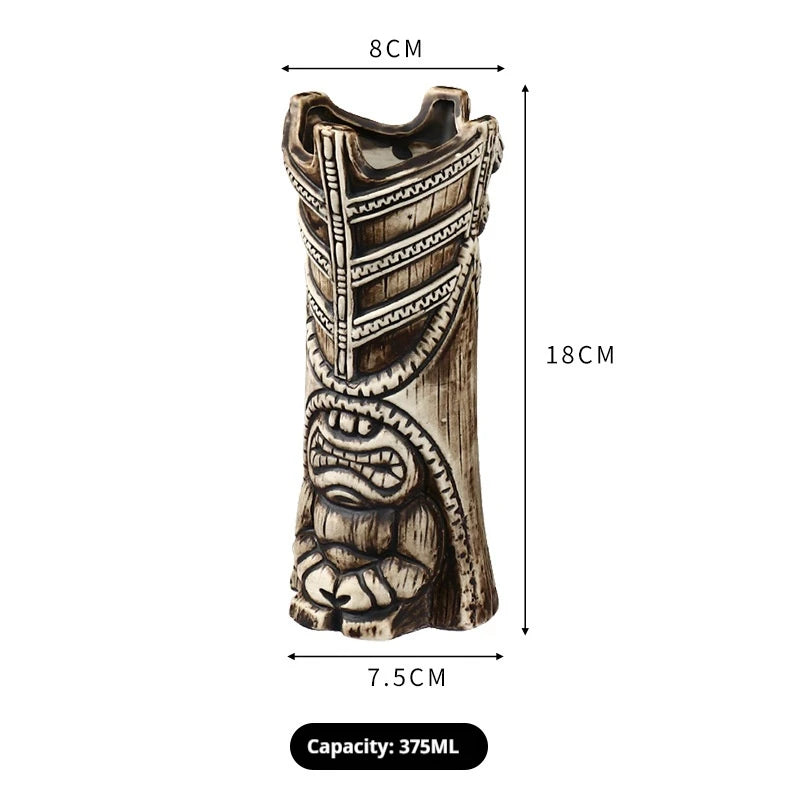 Personalized Tiki Mugs For Party Lovers Creative Drinkware