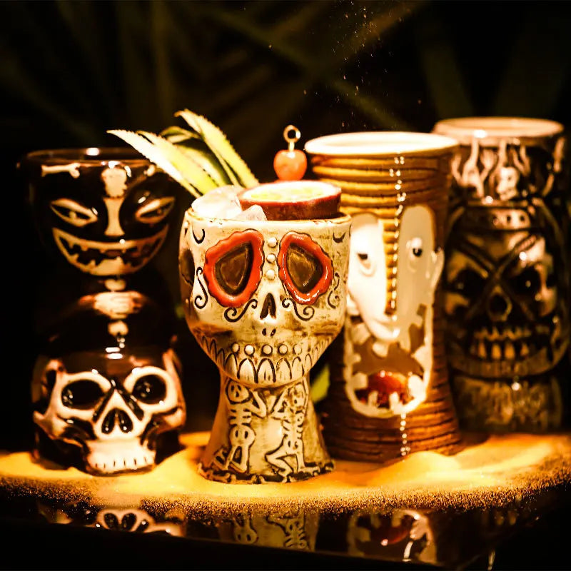 Personalized Tiki Mugs For Party Lovers Creative Drinkware