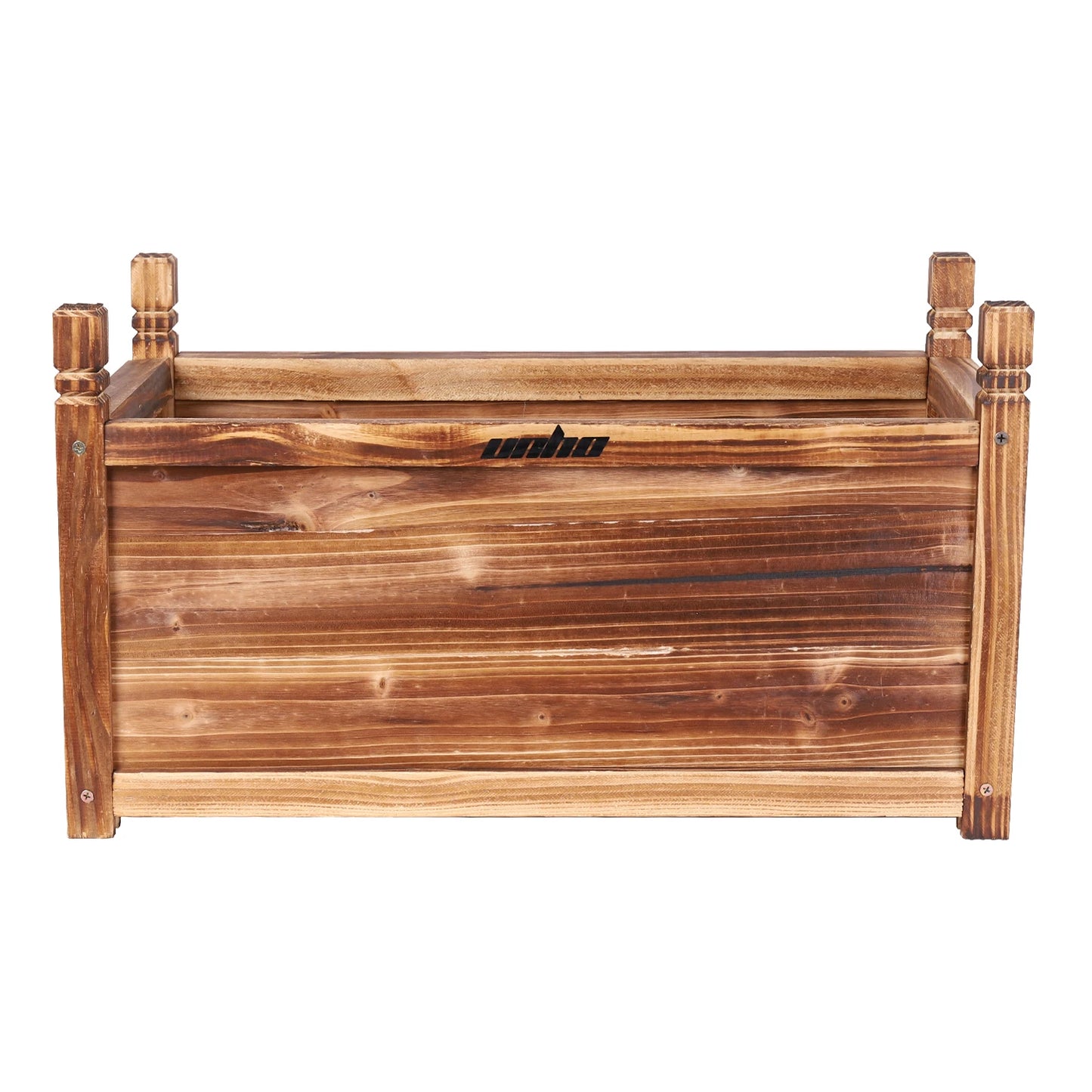 Finishing Raised Wood Garden Bed Planter Window Box