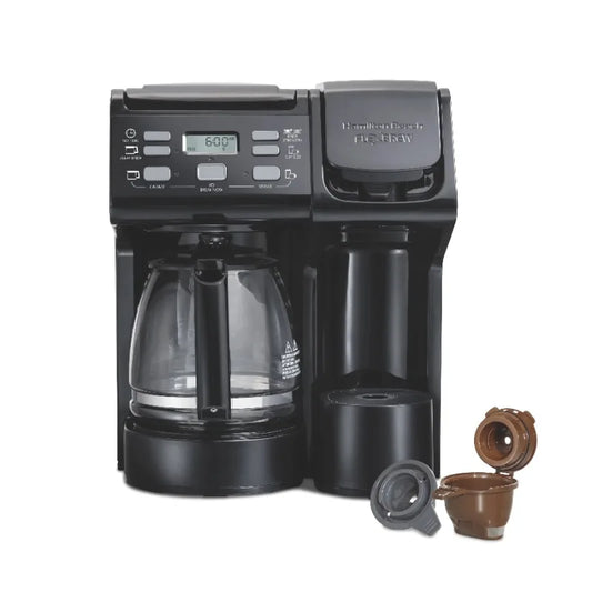 Hamilton Beach FlexBrew Trio Coffee Maker For Busy Mornings