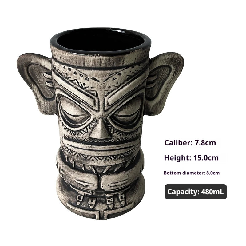 Personalized Tiki Mugs For Party Lovers Creative Drinkware
