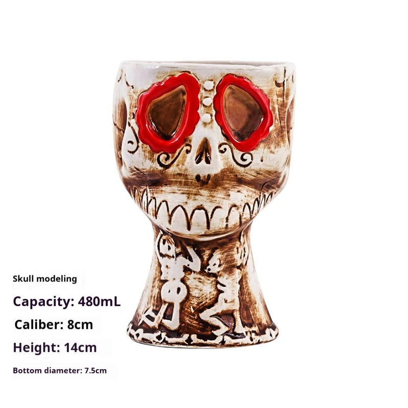 Personalized Tiki Mugs For Party Lovers Creative Drinkware