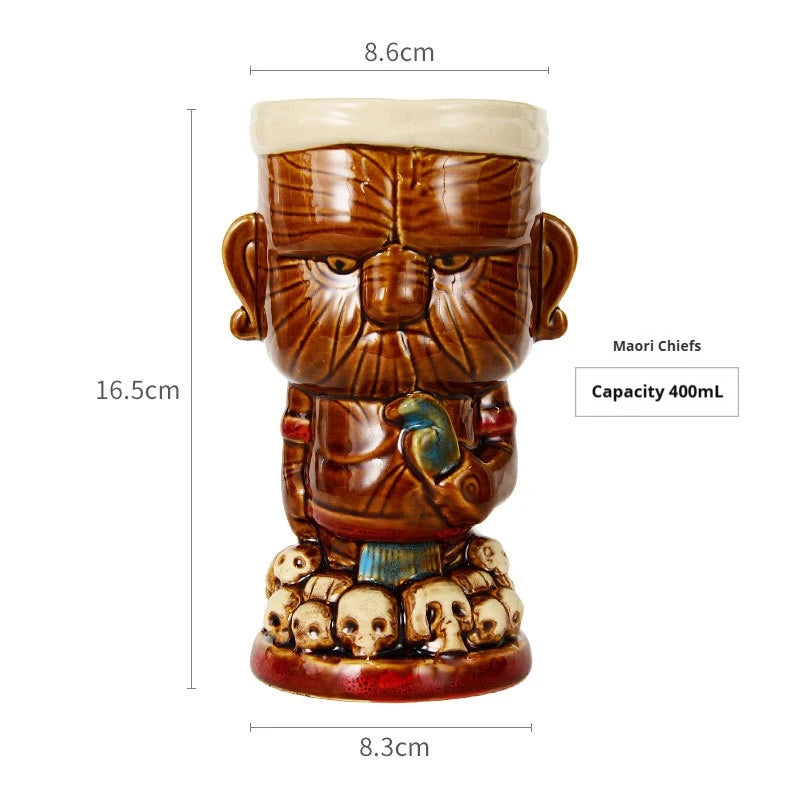 Personalized Tiki Mugs For Party Lovers Creative Drinkware