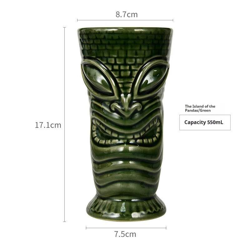 Personalized Tiki Mugs For Party Lovers Creative Drinkware