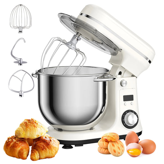 Biolomix Stand Mixer 6 Speed 1200W Quiet for Home Cooks
