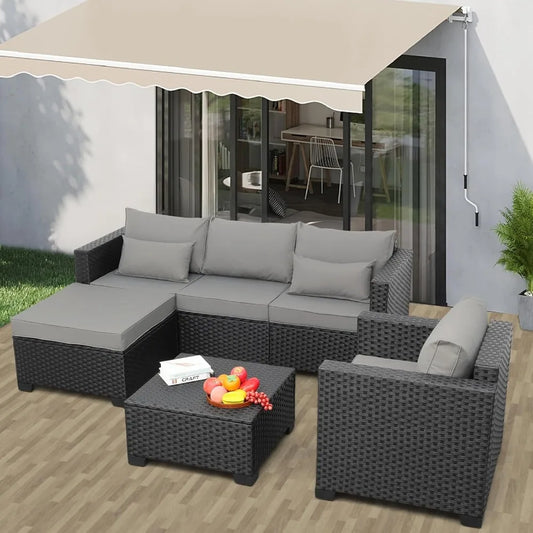 General Use Outdoor Garden Furniture Set 4 Piece Patio