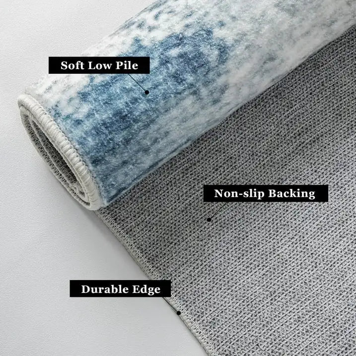 Lochas Abstract Area Rug Modern Living Room Carpet