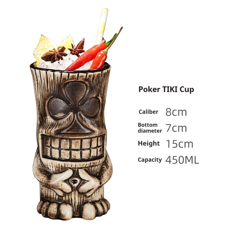 Personalized Tiki Mugs For Party Lovers Creative Drinkware