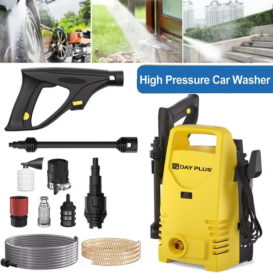 DayPlus Electric Pressure Washer 1600W 120Bar Garden Cars