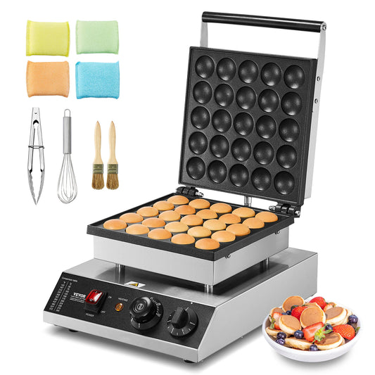 SucceBuy Electric Waffle Maker 25Pcs Mini Dorayaki Home Use