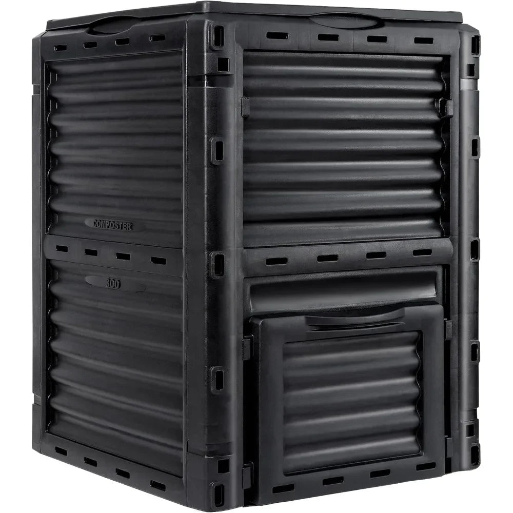 BPA Free Garden Compost Bin Large Outdoor Easy Assembly