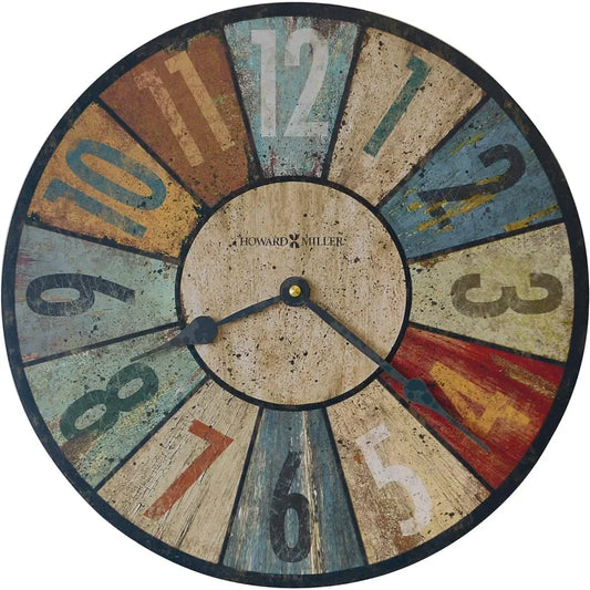 Sylvan II Wall Clock Vintage Style Analog Quartz Movement