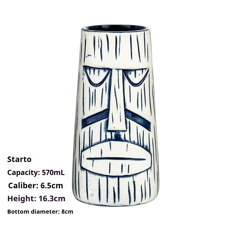 Personalized Tiki Mugs For Party Lovers Creative Drinkware